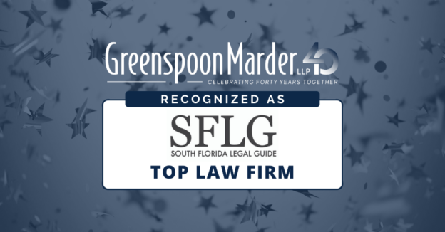 Greenspoon Marder Recognized By The South Florida Legal Guide As A Top